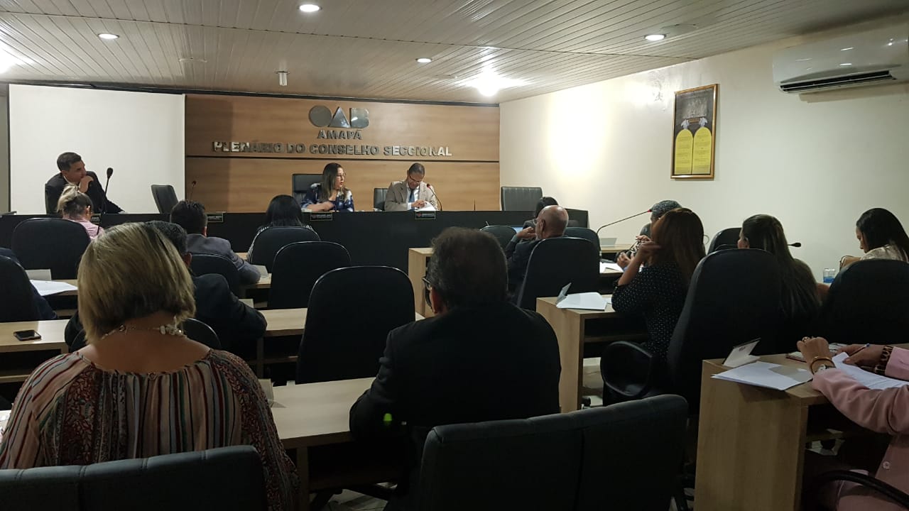 OAB Amapá realiza a 29ª Sessão Ordinária do Conselho Seccional